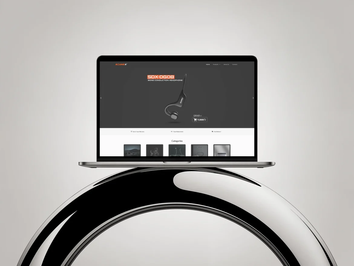 Website Design for Sound X